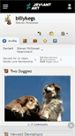 Mobile Screenshot of billykegs.deviantart.com