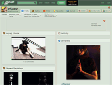 Tablet Screenshot of effaceur.deviantart.com