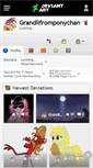 Mobile Screenshot of grandilfromponychan.deviantart.com