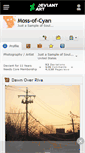 Mobile Screenshot of moss-of-cyan.deviantart.com