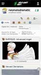 Mobile Screenshot of neomelodramatic.deviantart.com