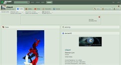 Desktop Screenshot of chauni.deviantart.com