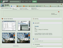 Tablet Screenshot of gavatx.deviantart.com