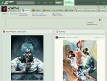 Tablet Screenshot of monsta-e.deviantart.com