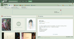 Desktop Screenshot of dl-psy.deviantart.com