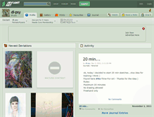 Tablet Screenshot of dl-psy.deviantart.com