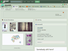 Tablet Screenshot of dremddl.deviantart.com