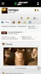 Mobile Screenshot of berkgun.deviantart.com