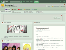 Tablet Screenshot of ginny-chan13.deviantart.com