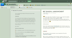 Desktop Screenshot of bb-tournament.deviantart.com