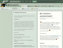 Tablet Screenshot of bb-tournament.deviantart.com
