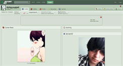 Desktop Screenshot of dying-puppet.deviantart.com