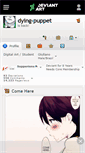 Mobile Screenshot of dying-puppet.deviantart.com
