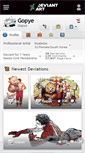 Mobile Screenshot of gopye.deviantart.com