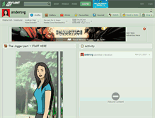 Tablet Screenshot of andersvg.deviantart.com