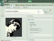 Tablet Screenshot of 0fowler0.deviantart.com