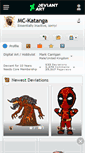 Mobile Screenshot of mc-katanga.deviantart.com