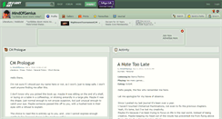 Desktop Screenshot of mindofgenius.deviantart.com