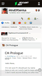 Mobile Screenshot of mindofgenius.deviantart.com