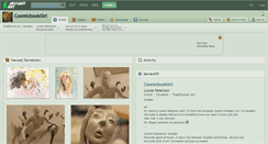 Desktop Screenshot of coomicbookgirl.deviantart.com