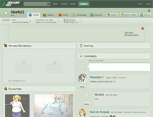 Tablet Screenshot of ilikefat2.deviantart.com