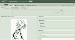 Desktop Screenshot of foxboy.deviantart.com