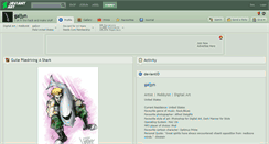 Desktop Screenshot of gaijyn.deviantart.com