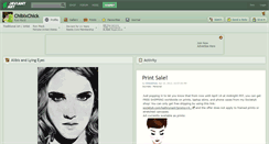 Desktop Screenshot of chibixchick.deviantart.com