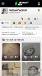 Mobile Screenshot of nelliewindmill.deviantart.com