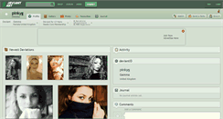 Desktop Screenshot of pinkyg.deviantart.com