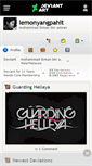 Mobile Screenshot of lemonyangpahit.deviantart.com