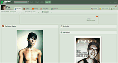 Desktop Screenshot of irvy.deviantart.com