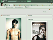 Tablet Screenshot of irvy.deviantart.com