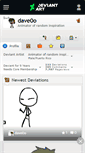 Mobile Screenshot of dave0o.deviantart.com