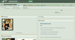Desktop Screenshot of iheartcosplaycouples.deviantart.com