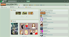 Desktop Screenshot of laura-gallego-club.deviantart.com