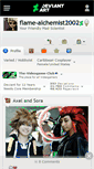 Mobile Screenshot of flame-alchemist2002.deviantart.com