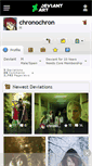 Mobile Screenshot of chronochron.deviantart.com