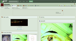 Desktop Screenshot of kazombie.deviantart.com