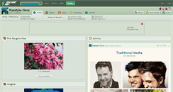 Desktop Screenshot of freestyle-1love.deviantart.com