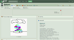 Desktop Screenshot of bjadmund.deviantart.com