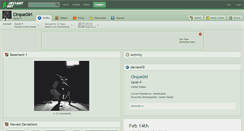Desktop Screenshot of cirquegirl.deviantart.com