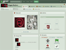 Tablet Screenshot of giygas-rocks.deviantart.com