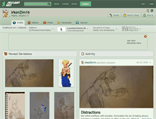 Tablet Screenshot of irkenzim16.deviantart.com