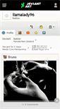Mobile Screenshot of llamalady96.deviantart.com