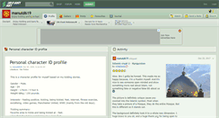 Desktop Screenshot of manutd619.deviantart.com