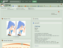 Tablet Screenshot of chibiyugi.deviantart.com