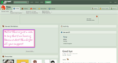Desktop Screenshot of fexy.deviantart.com