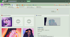 Desktop Screenshot of knightofday.deviantart.com