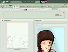 Tablet Screenshot of lolichigo.deviantart.com